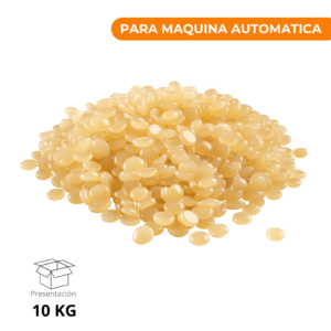 Hot melt amarillo para cerrado y formado de caja 10 kg